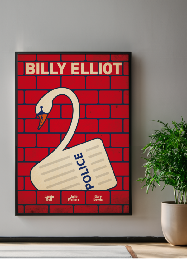 Billie Eliot movie poster mockup