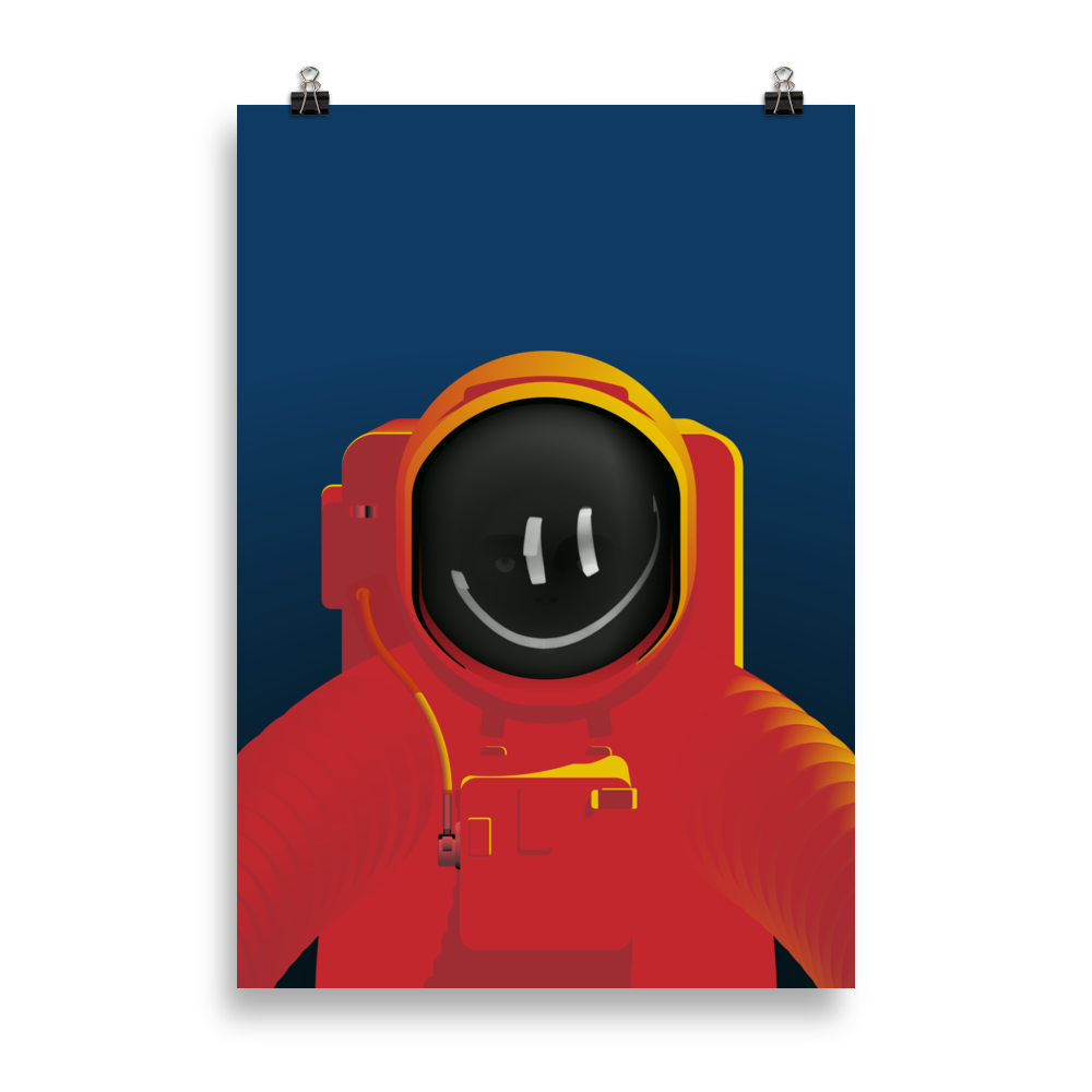 Man on the Moon Poster